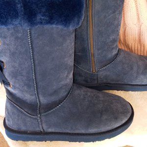 Lamo Adele Tall Suede Water and Stain Resistant Tall Boots